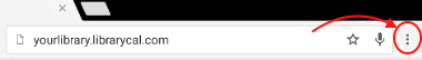 android tablet menu button